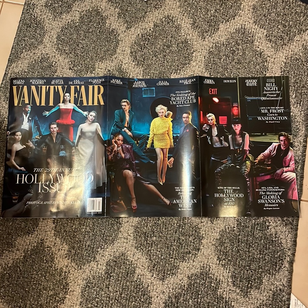 Vanity Fair Hollywood Issue poster